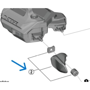 Levier X SHIMANO Pt. SW-M9250-R/IR