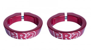 Lock ring PRO anodized alloy red