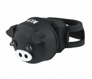 Lumină spate Kellys Piggy, negru