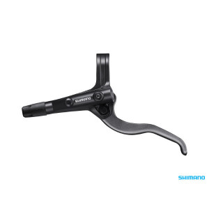 Maneta de frana Shimano BL-MT401, stanga, hidraulica, argintiu