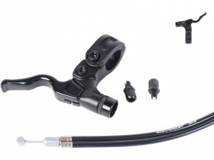 Maneta frana dreapta Monolever M2 Trigger RT Hinged negru