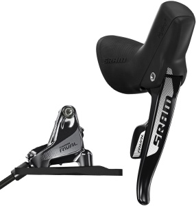 Manetă frână hidraulică SRAM Force 1 stânga spate, disc, flat mount, 2 pistoane, negru