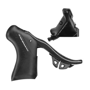 Maneta Frana-Schimbator Campagnolo Super Record WRL 12s, Dreapta, 12 Viteze, Cu Etrier Fata de 140 mm