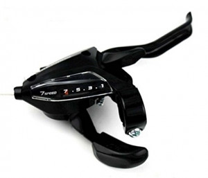 Maneta schimbator/frana Shimano ST-EF500-7R Dreapta 7v Negru