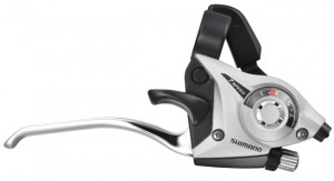 Maneta schimbator/frana Shimano ST-EF51-9R-4A, Dreapta 9v, cablu 2050mm, 4 degete, V-Brake