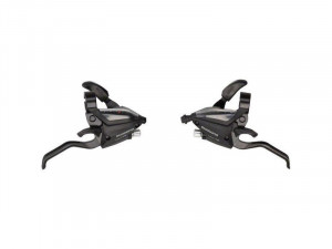Manete schimbator/frana Shimano ST-EF500-2A 7x3v 2 degete V-BRAKE negru