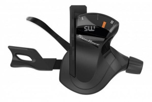 Manete schimbator Sunrace DLM500 Trigger 3x8v negre