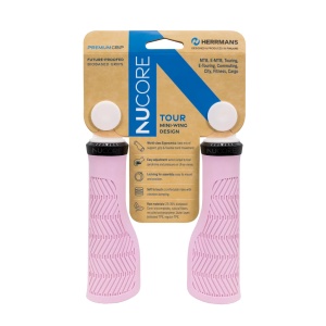 Mansoane Herrmans Nucore Tour Wave 130mm, Diametru 22mm, Cherryblossom DD47 BL+BR