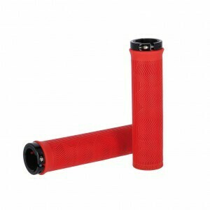 Mansoane locking grips Truvativ Descendant RED, SINGLE, LOCKING 133