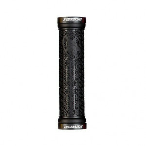 Mansoane Reverse Stamp Lock-On 135/30mm Negru/Negru