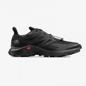 Pantofi alergare barbati Salomon Supercross BLAST GTX Negru
