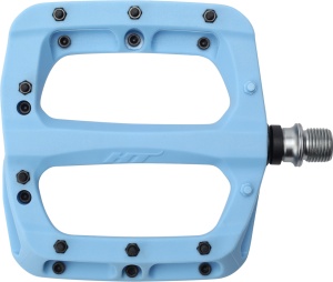 Pedale HT Components PA03A, Platformă, pentru MTB, Gravel și E-MTB, Albastru