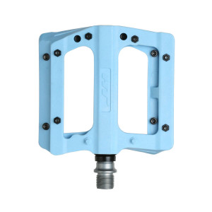 Pedale plastic cu rulmenti cuie detasabile HT-PA 12A albastru deschis