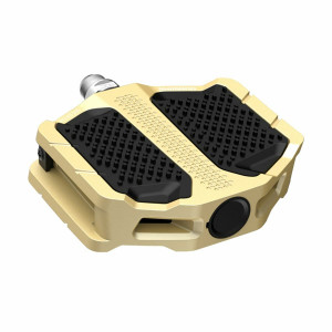 Pedale Shimano PD-EF205, fara catadioptrii, Gold
