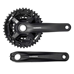 Pedalier Shimano FC-MT210-3 9v 175 mm 44x32x22T fara CG negru