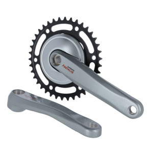 Pedalier Shimano Nexus 38T, 170mm silver FCC6000