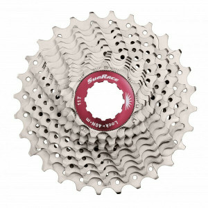 Pinioane Sunrace CSRX1 EAU, pe caseta, 11-32T, 11 vit, argintii, AM