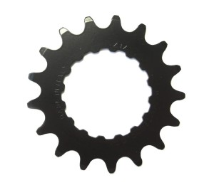 Pinion for BOSCH eBike Miche f.Bosch19t, Active+Performance line 19 teeth black