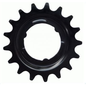 Pinion KMC pentru SHIMANO Cr-Mo, 18T 1/8, Negru