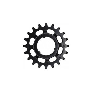 Pinion KMC pentru Shimano Cr-Mo Negru 21T 1/8