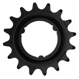 Pinion pentru eBike KMC pentru Shimano 1/2" X 1/8", 16 T, negru