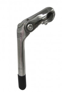 Pipa Ergotec Kobra Vario SL 180mm/90mm Aluminiu, silver, -10/+50, 1", 22.2 mm