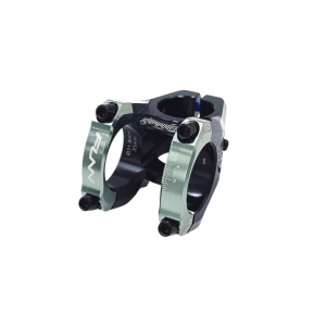 Pipa Funn Equalizer, Alu.6061- Full CNC, 31,8mm, rise/ridicare 0, 1-1/8, Ext:35mm, corp negru /clema gri, AM