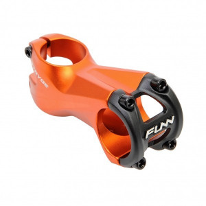Pipa Funn Stryge 31,8mm +7grade L70mm portocalie cu clema neagra