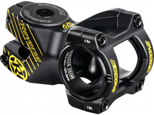 Pipa REVERSE Black-ONE D-2 50mm 31,8 & 35mm black/yellow inkl. Top Cap, Schraube, Kralle