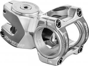 Pipa REVERSE Black-ONE Titanium D-2 50mm 31,8 & 35mm silver inkl. Top Cap, Schraube, Kralle