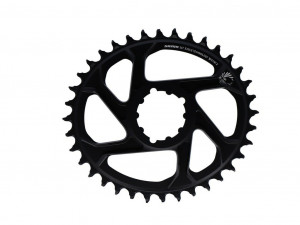Placa Pedalier Sram X-Sync 2 Eagle B 12V. 36T, negru, alu, offset 3mm, DM