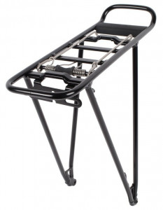 Portbagaj spate Atranvelo Tour 365 black, 28", alu, incl. AVS system