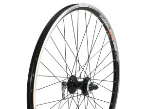 Roata fata Crosser X2 26" QR Disc capsata negru