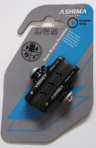 Saboti Ashima ARS46CR-P-B-CA1 (compatibili Shimano) ptr, jante de carbon de 23-28mm