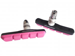 Saboti frana Jagwire Mountain Sport negru/roz OEM