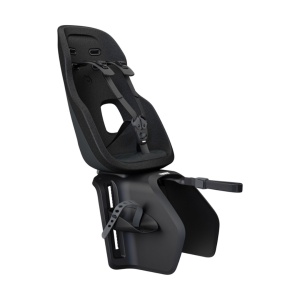 Scaun pentru copii, cu montare pe bicicleta in spate - Thule Yepp Nexxt 2 Maxi Rack mounted, Midnight Black