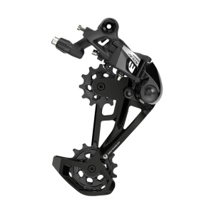 Schimbator Spate SRAM Apex Eagle, 12 Viteze, Max. 52 Dinti, Negru, Mecanic