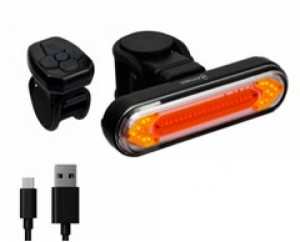 Sclipitor spate Eastpower EBL-3330, wireless remote control, 36 SMD-leduri, cu indicator de directie, incarcare USB