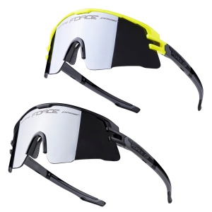 Set 2 perechi Ochelari FORCE Ambient, Negri, Lentile Negre + Transparente