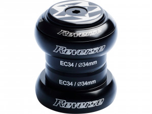Set cuvetarie REVERSE HEAD Base 1 1/8' A-head (EC34/28,6 | EC34/30) negru