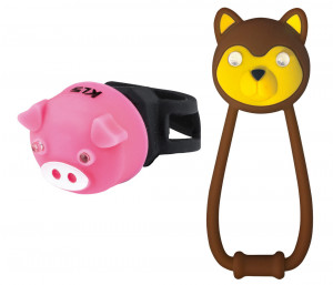 Set lumini Kellys Animal, brown/pink