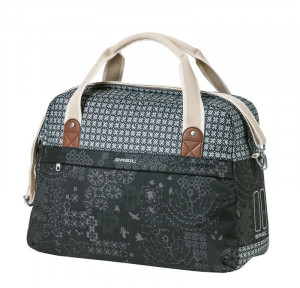 shoulder bag Basil Boheme Carry All charcoal w. zip 18l