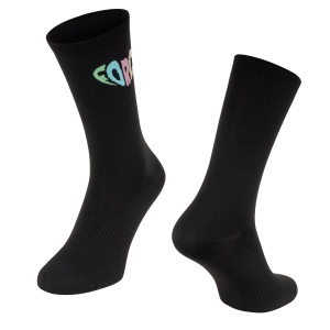 Sosete FORCE In Heart lungi, Negre