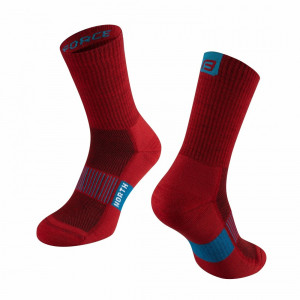 Sosete Force North red-blue