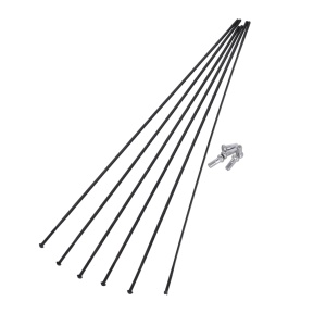 Spita Kit DT Swiss Arc1400 Dicut 62 Din MY 22, Fata + Spate, Schhwarz