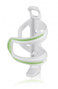 Suport bidon XLC Sidecage plastic white/green