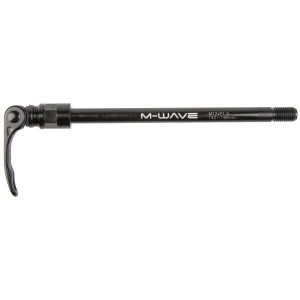 Thru Axle M-Wave "Shimano Type" M12x176mm, alu, OLD142mm & Boost (OLD148mm) negru