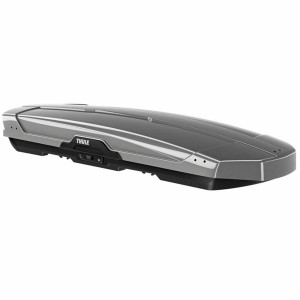 Thule cutie Motion XT Alpine ski roof box Titan lucios