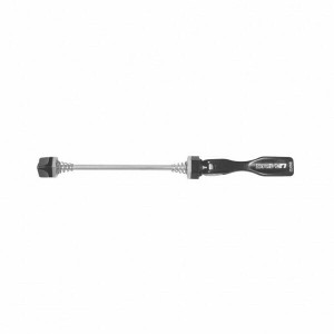 Tija ax excentric fata Sunrace QR63F, 112mm, aluminiu/otel