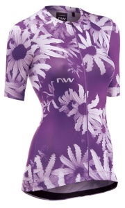 Tricou ciclism damă Northwave Blade, mânecă scurtă, mov închis